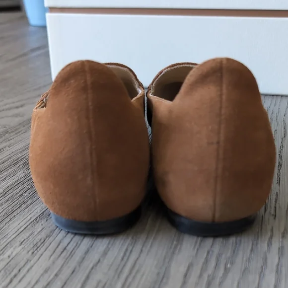 M. Gemi Women's Brown Suede Flats - Picture 2 of 6